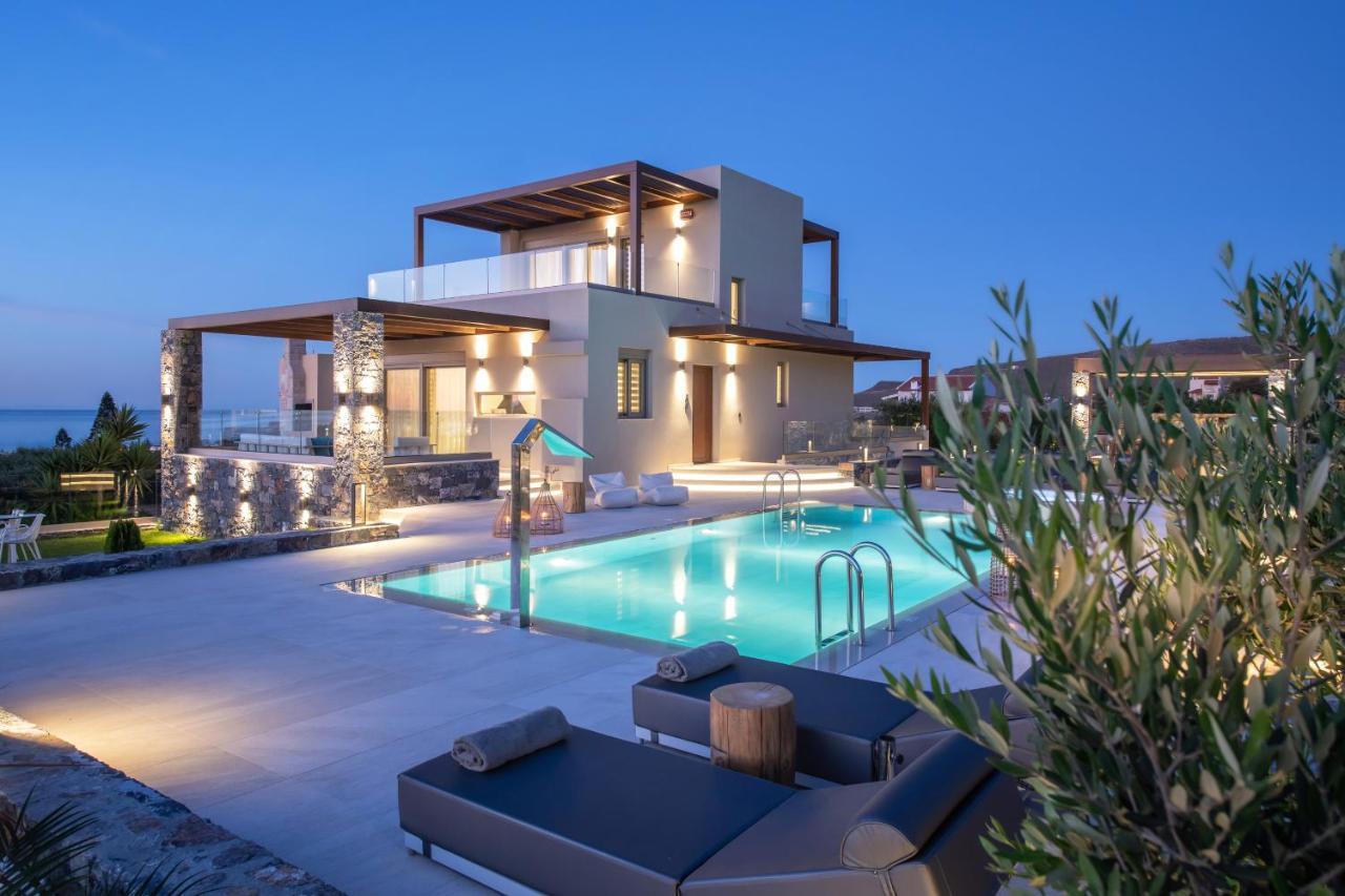 Kymo Instyle Villa - Sea View Private Pool Jacuzzi Kokkini Hani Exteriér fotografie