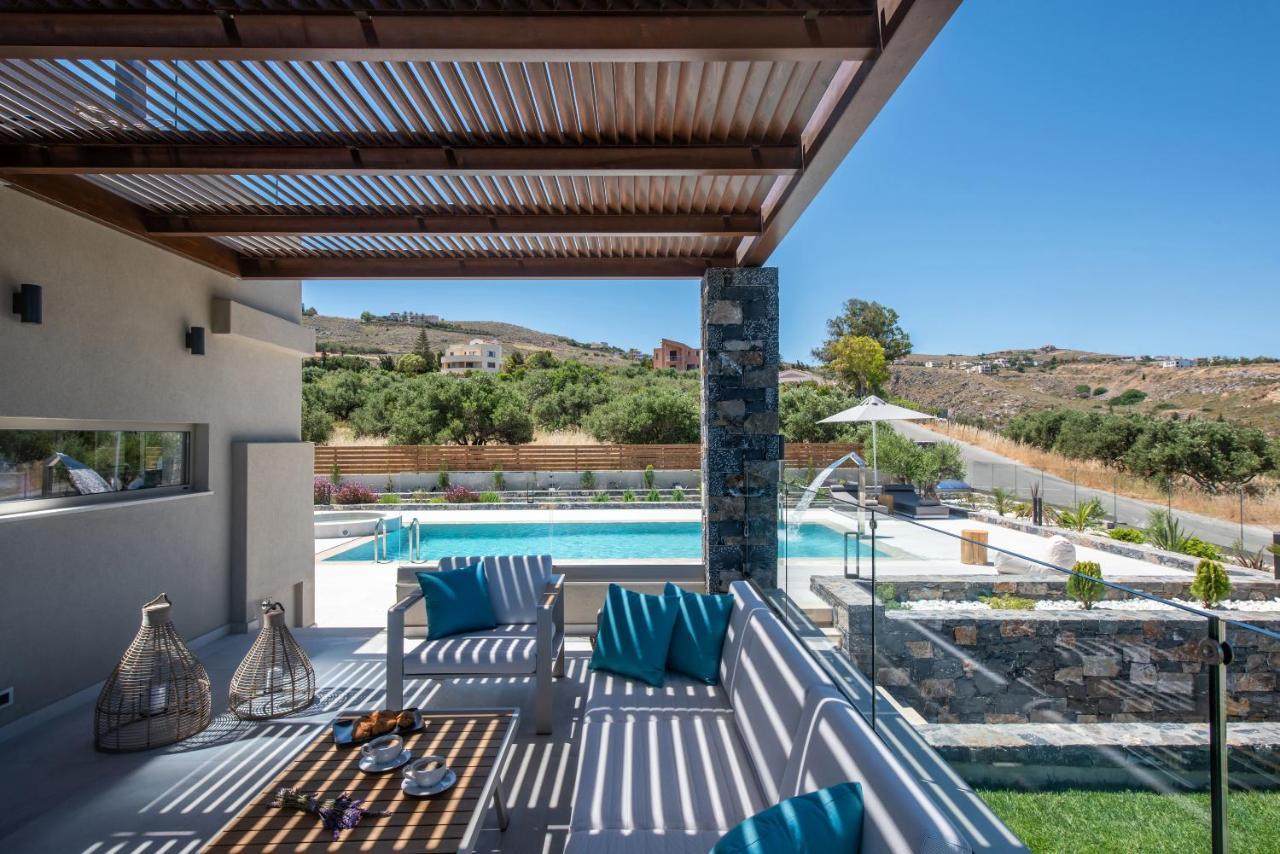 Kymo Instyle Villa - Sea View Private Pool Jacuzzi Kokkini Hani Exteriér fotografie