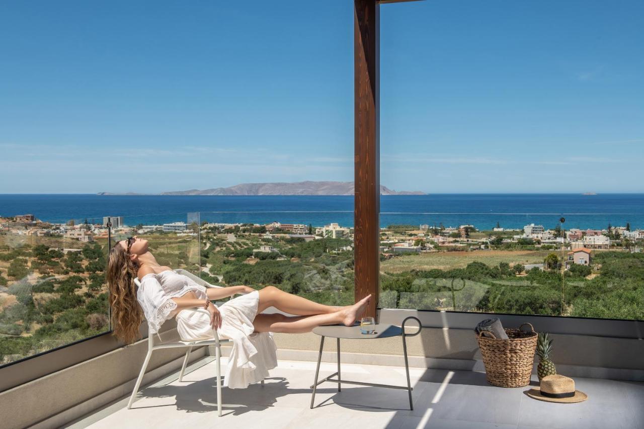 Kymo Instyle Villa - Sea View Private Pool Jacuzzi Kokkini Hani Exteriér fotografie